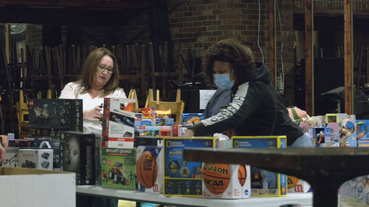 Free Christmas store opens in downtown Louisville to provide toys, gifts for needy families